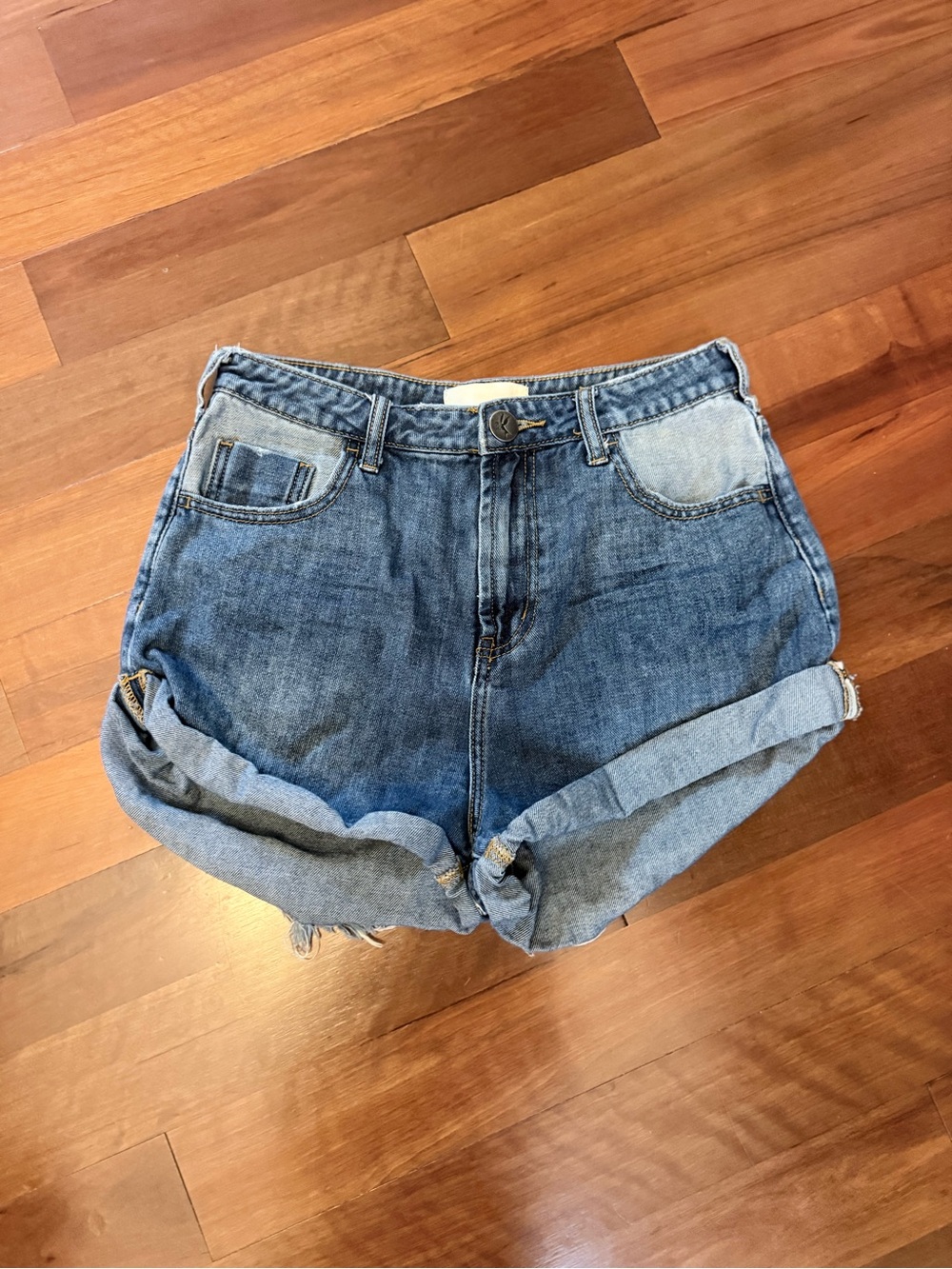 One teaspoon high waisted bandit jean shorts